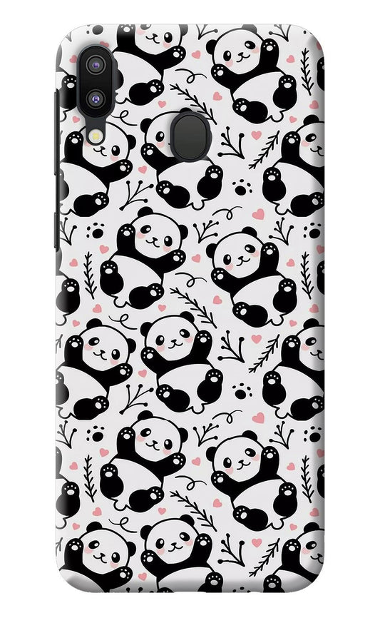 Cute Panda Samsung M20 Back Cover