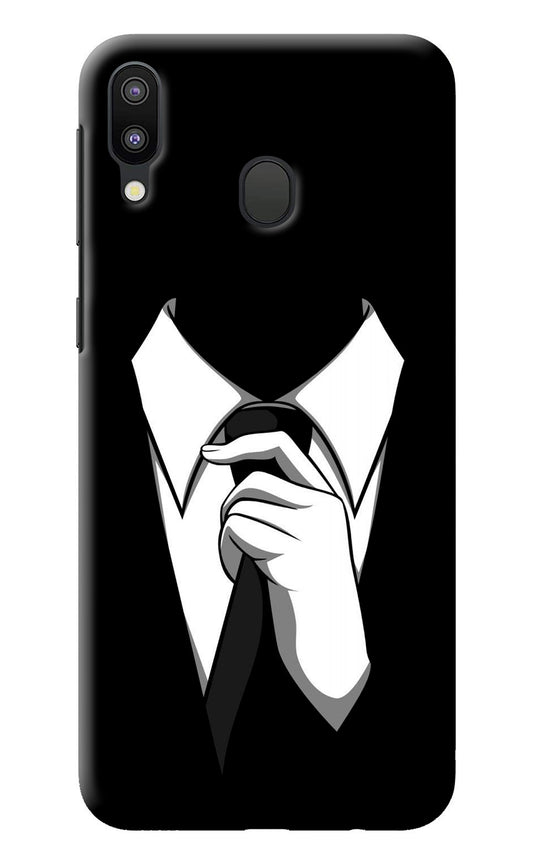 Black Tie Samsung M20 Back Cover