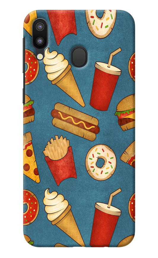 Foodie Samsung M20 Back Cover