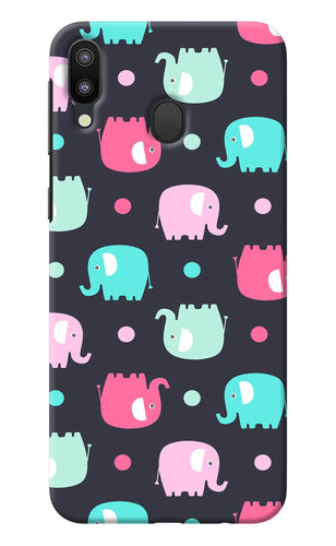 Elephants Samsung M20 Back Cover