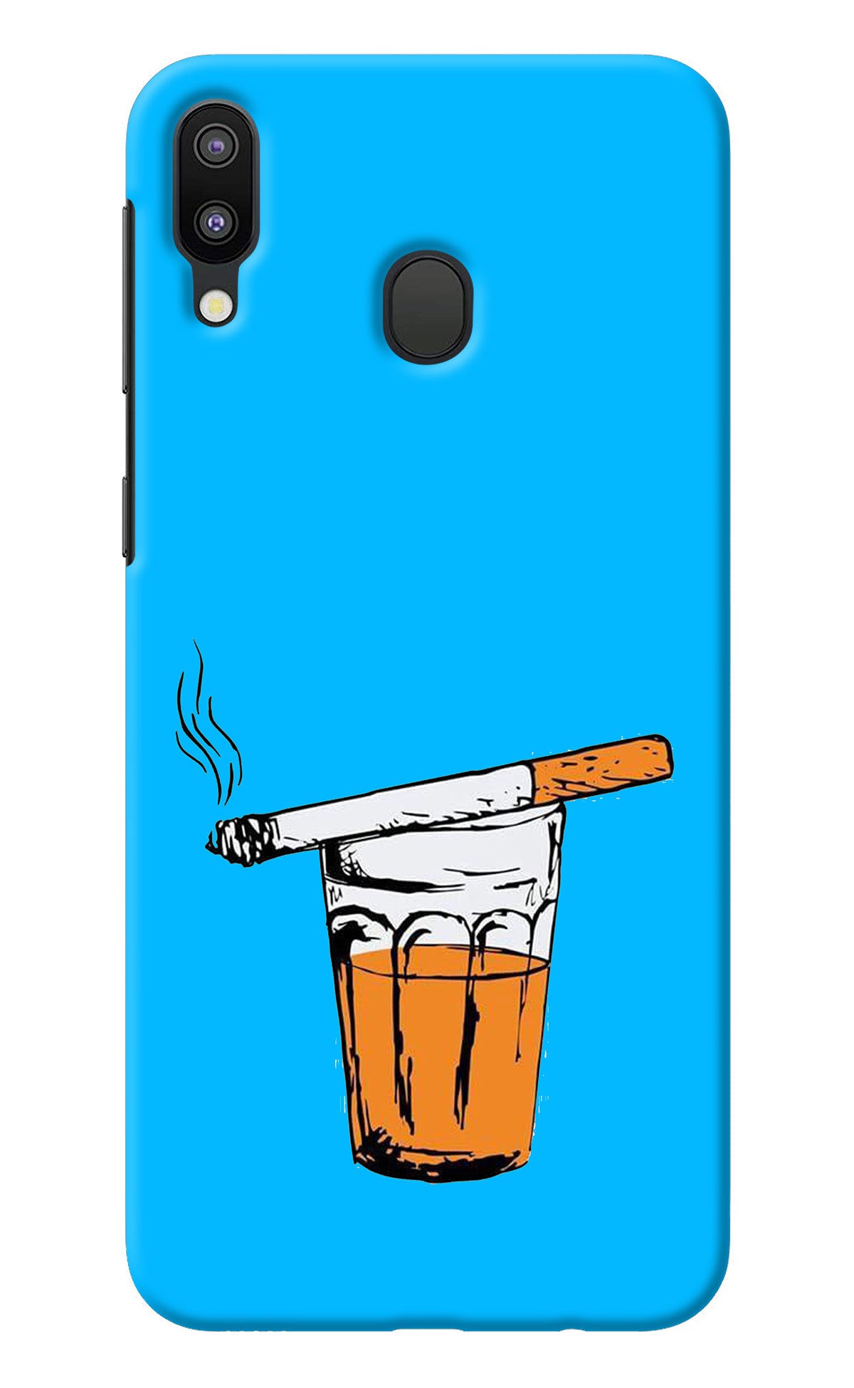 Chai Sutta Samsung M20 Back Cover