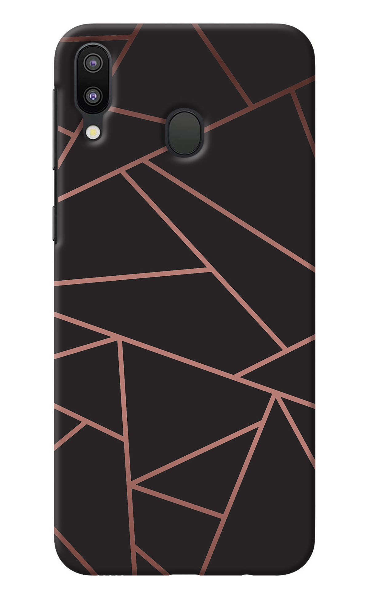 Geometric Pattern Samsung M20 Back Cover