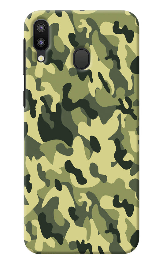 Camouflage Samsung M20 Back Cover