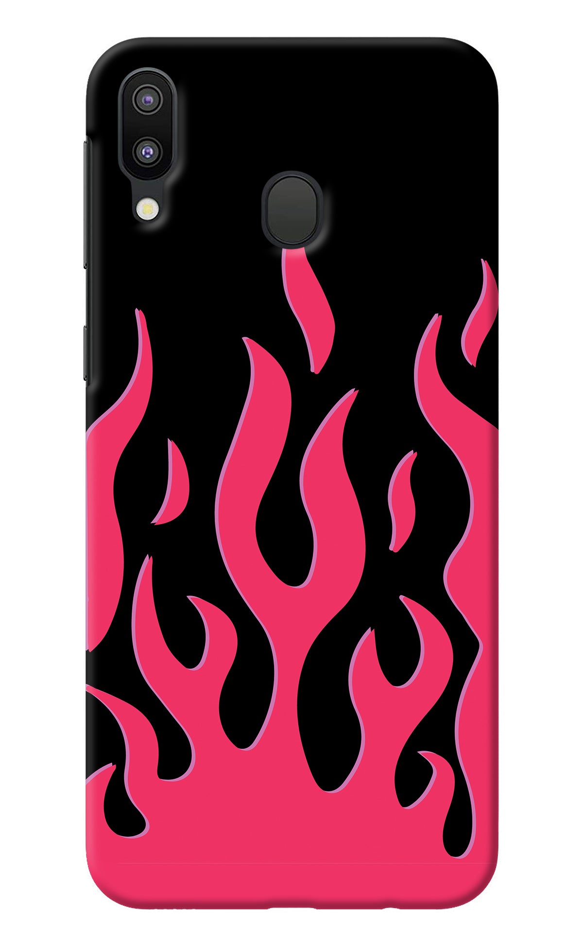 Fire Flames Samsung M20 Back Cover