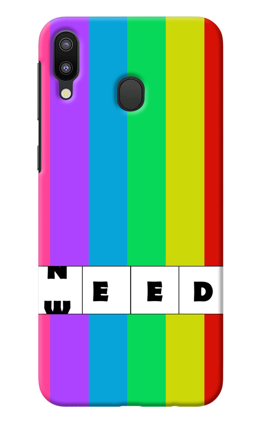 Need Weed Samsung M20 Back Cover