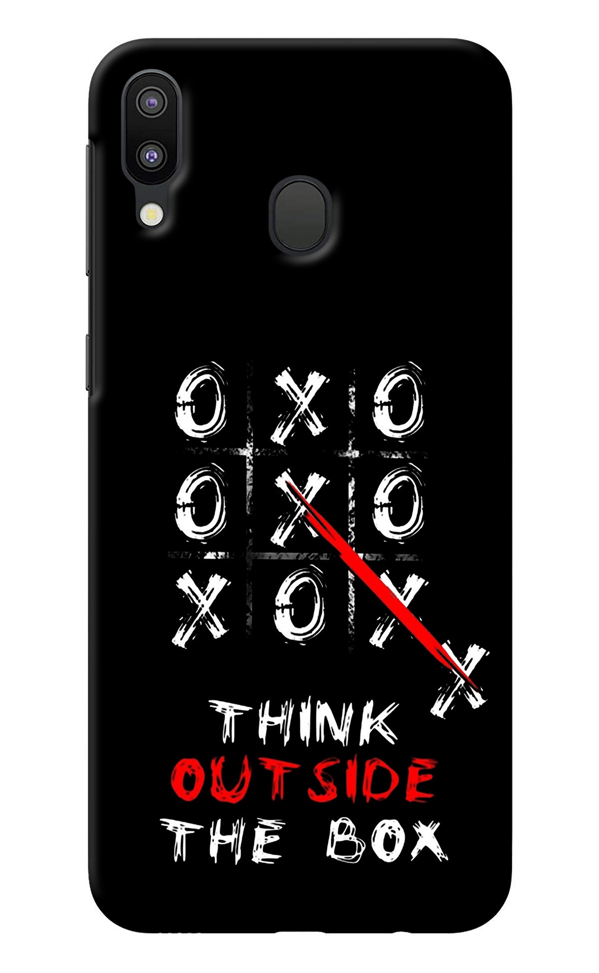 Think out of the BOX Samsung M20 Back Cover