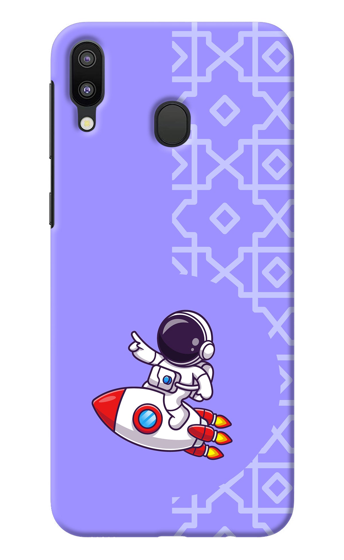 Cute Astronaut Samsung M20 Back Cover