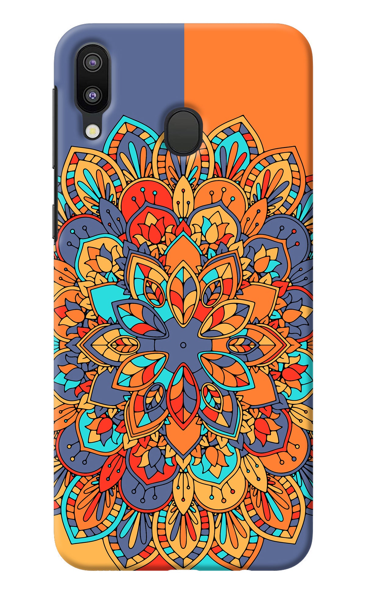 Color Mandala Samsung M20 Back Cover