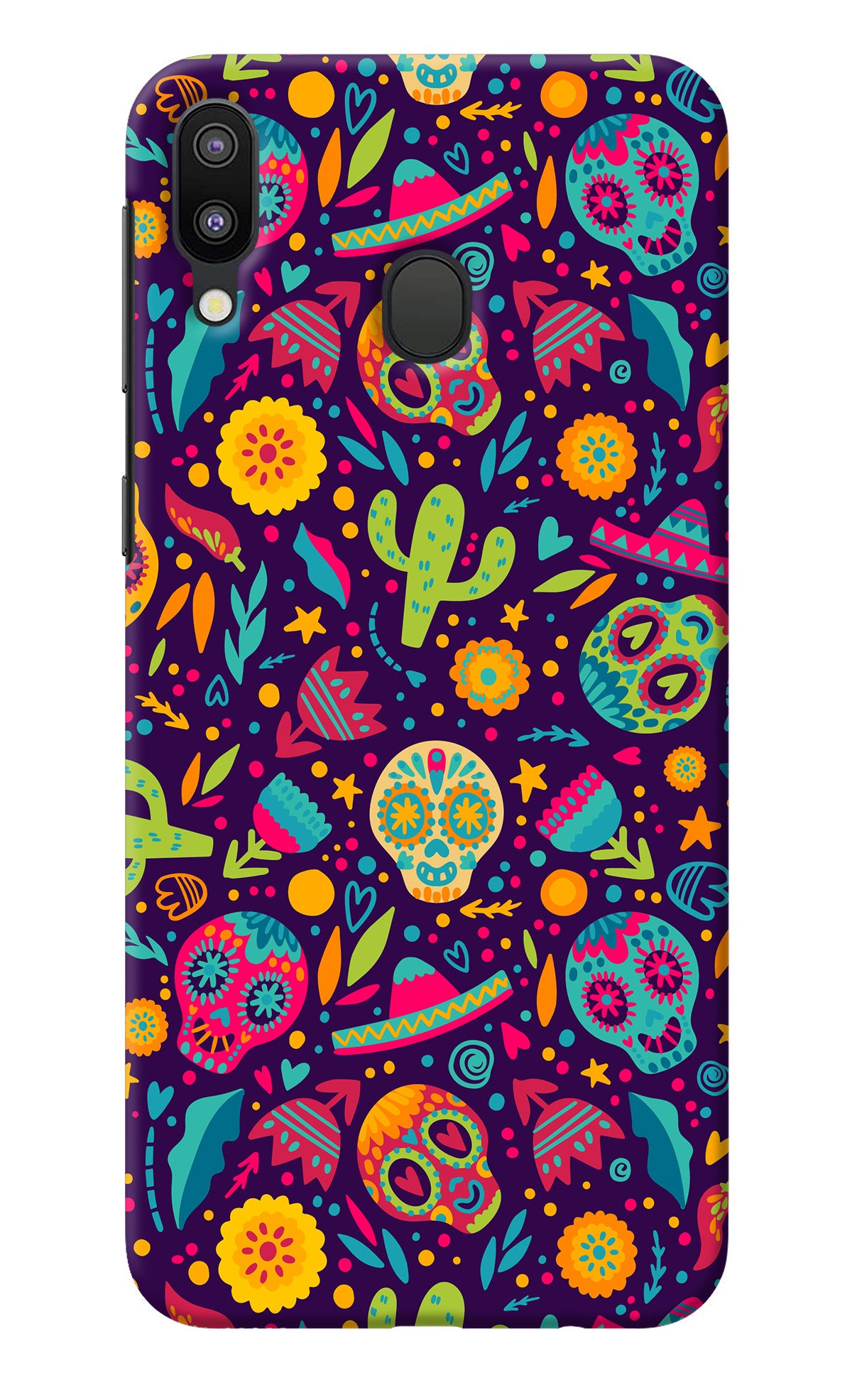 Mexican Design Samsung M20 Back Cover