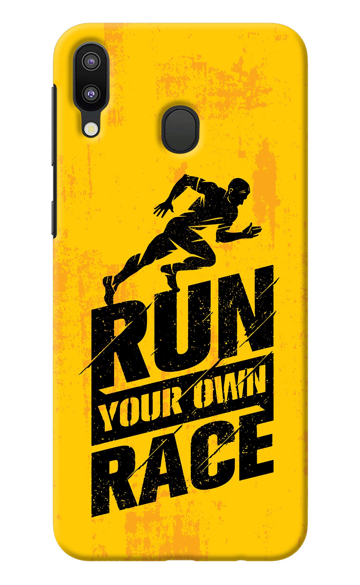 Run Your Own Race Samsung M20 Back Cover