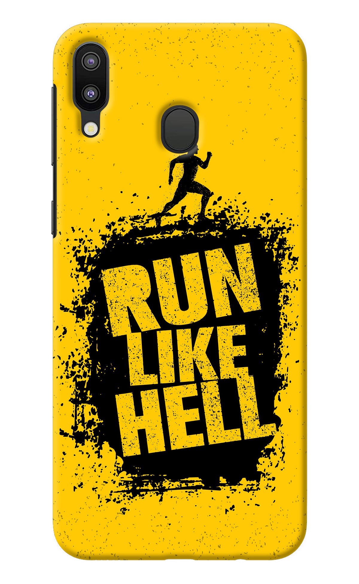 Run Like Hell Samsung M20 Back Cover