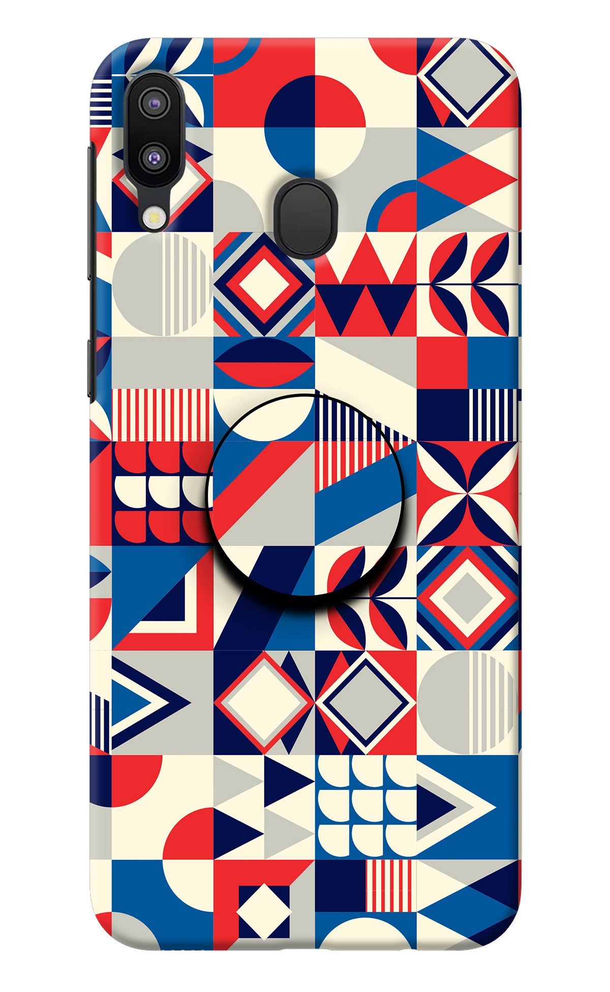 Colorful Pattern Samsung M20 Pop Case