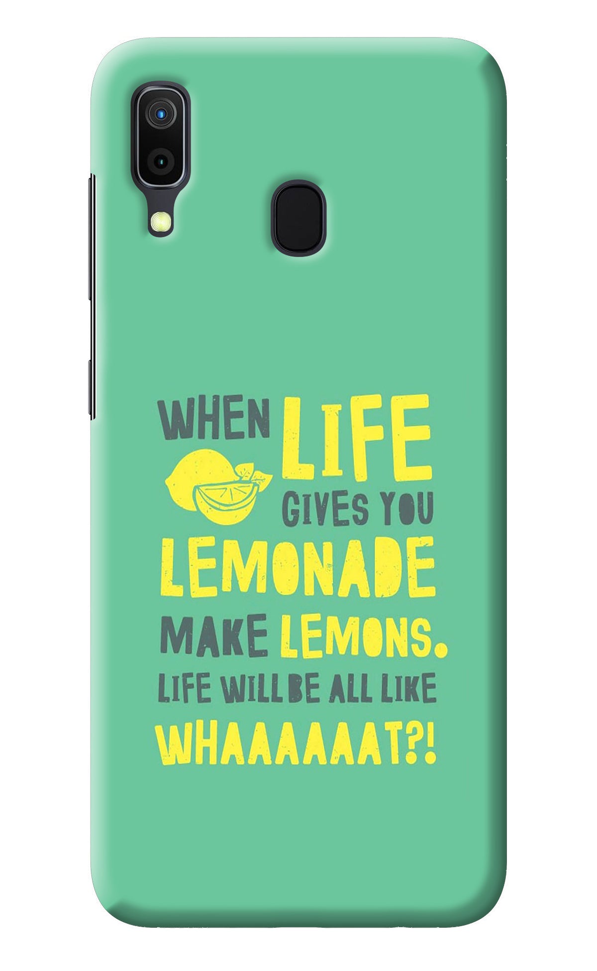 Quote Samsung A30 Back Cover