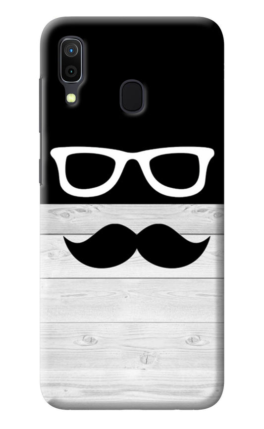 Mustache Samsung A30 Back Cover