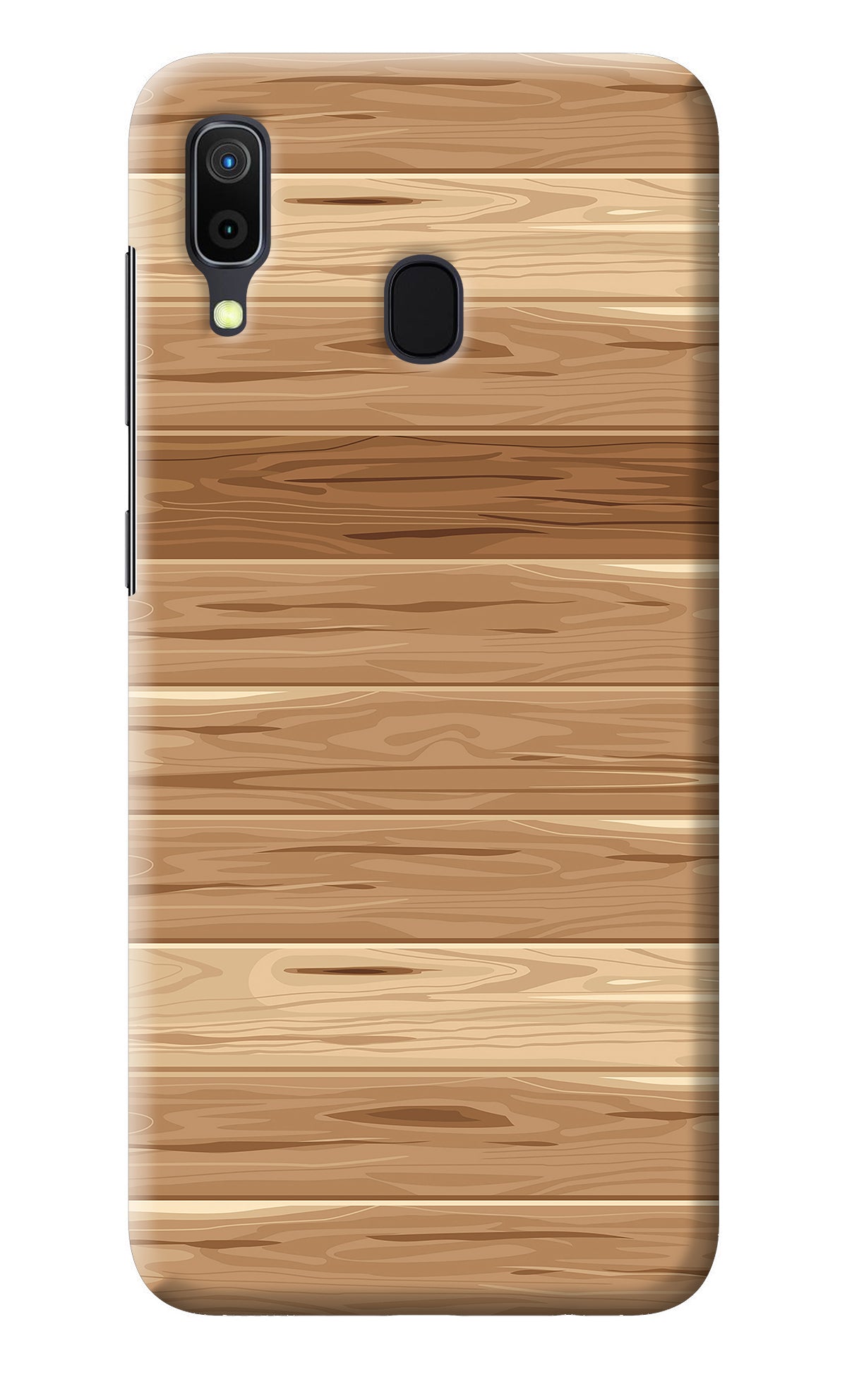 Wooden Vector Samsung A30 Back Cover