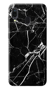 Black Marble Pattern Samsung A30 Back Cover