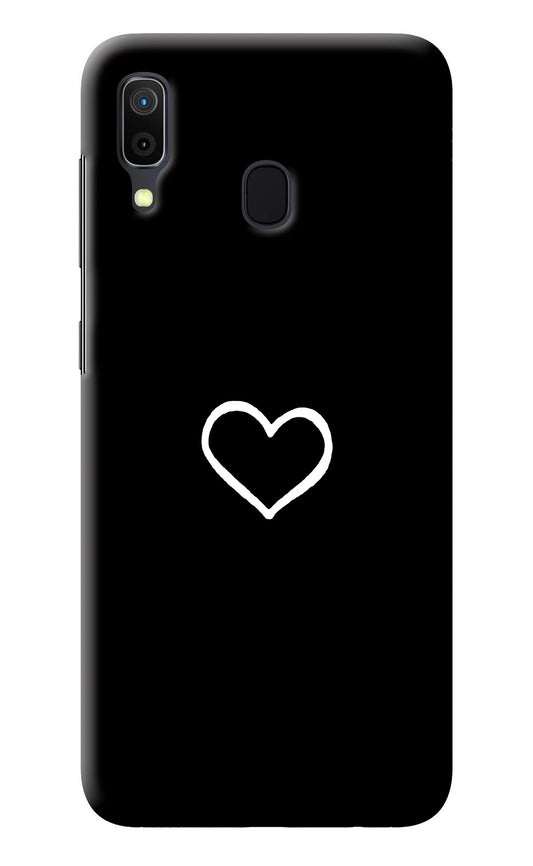 Heart Samsung A30 Back Cover
