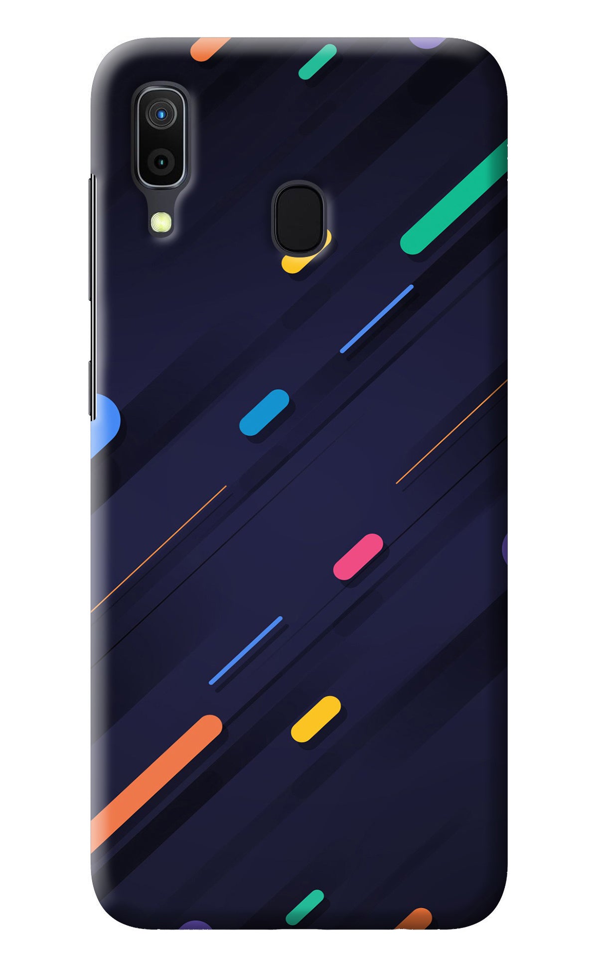 Abstract Design Samsung A30 Back Cover