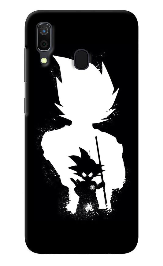 Goku Shadow Samsung A30 Back Cover