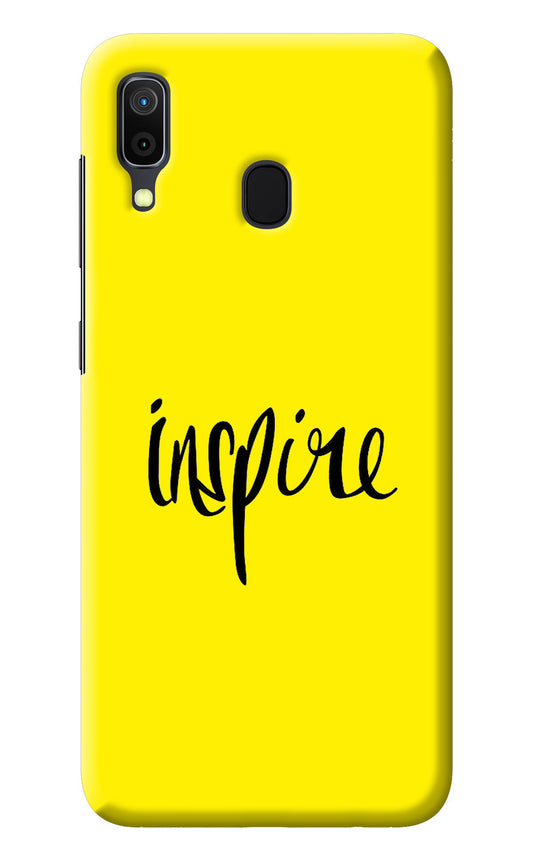 Inspire Samsung A30 Back Cover