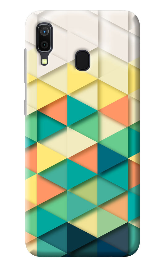 Abstract Samsung A30 Back Cover