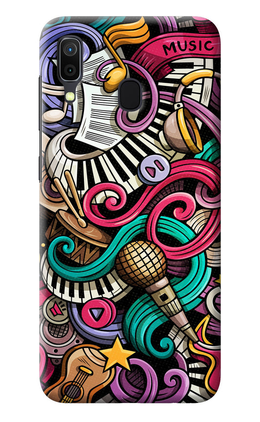 Music Abstract Samsung A30 Back Cover