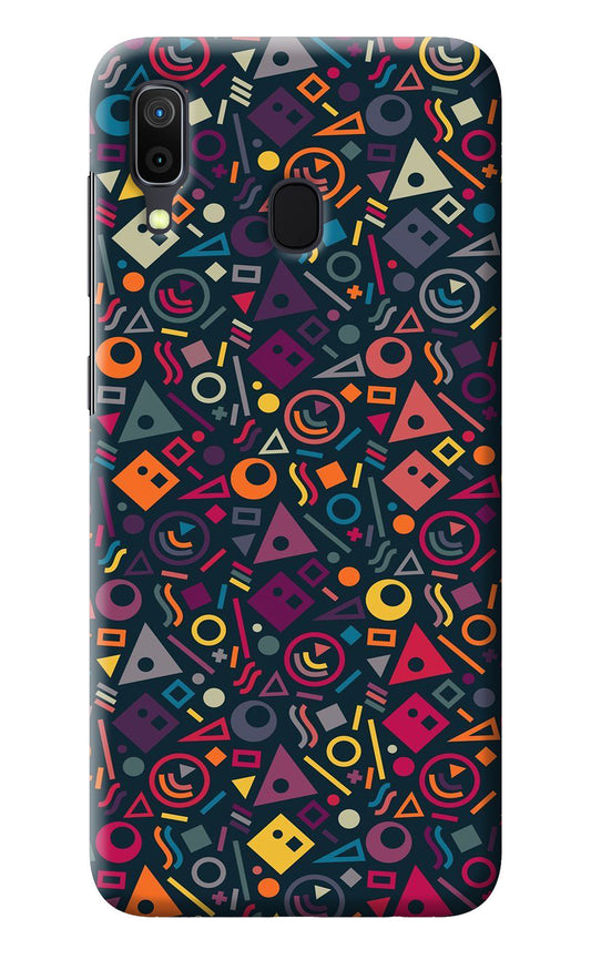 Geometric Abstract Samsung A30 Back Cover