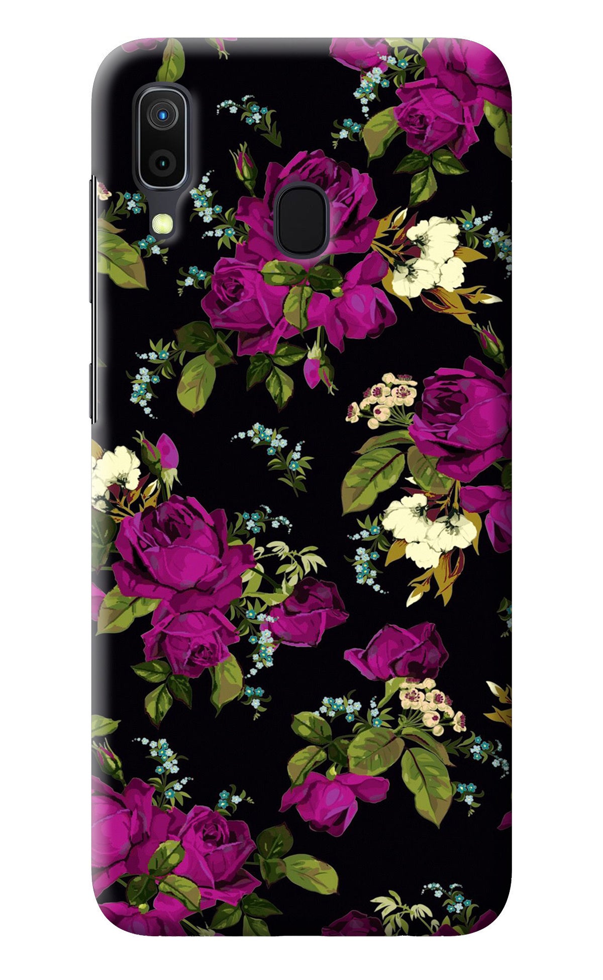 Flowers Samsung A30 Back Cover