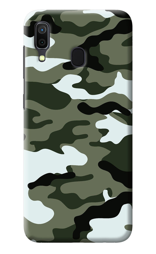 Camouflage Samsung A30 Back Cover