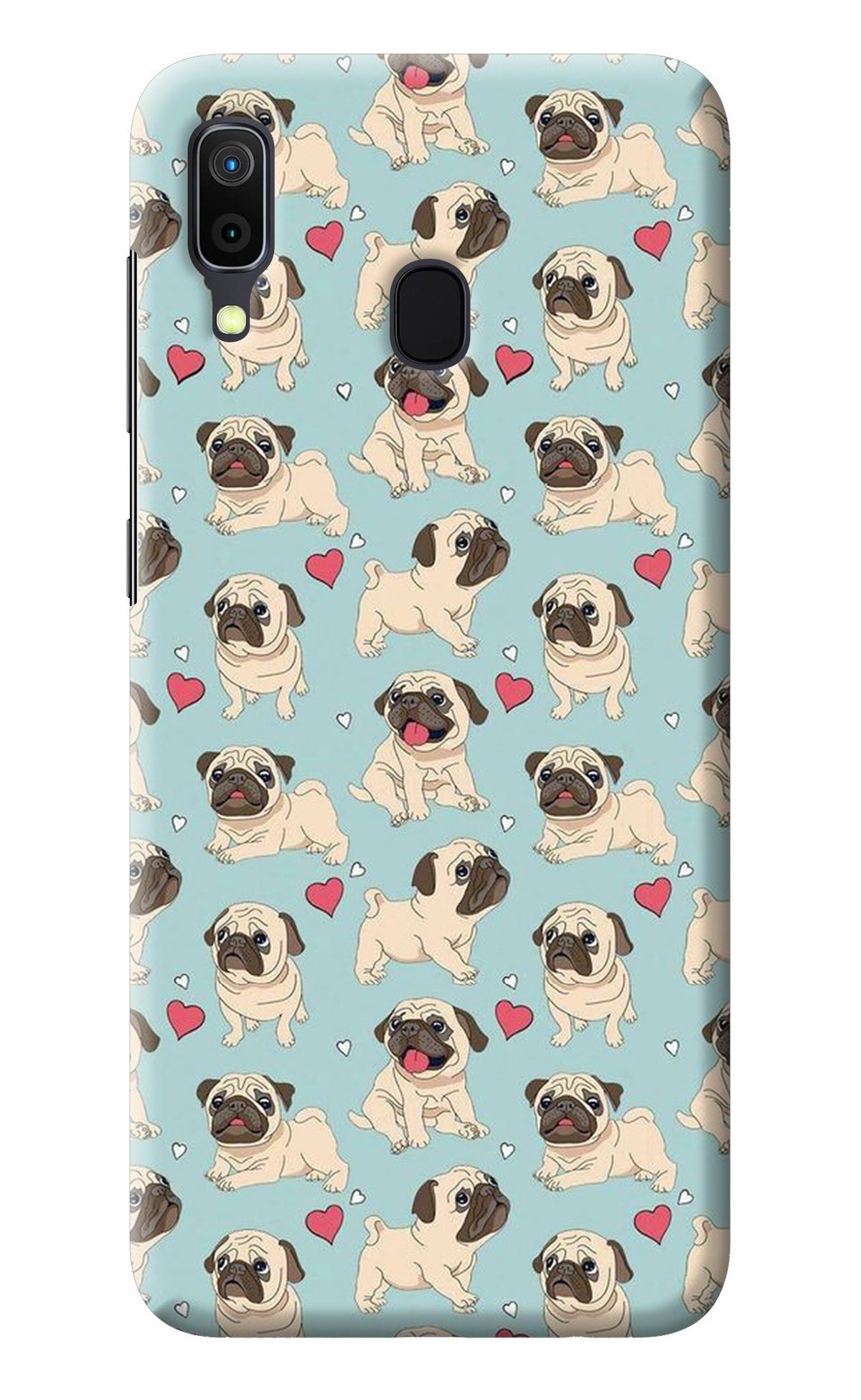 Pug Dog Samsung A30 Back Cover