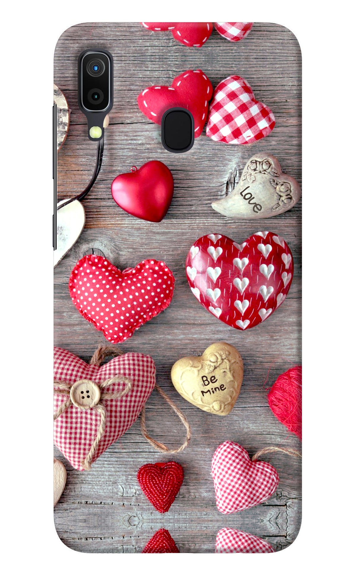 Love Wallpaper Samsung A30 Back Cover