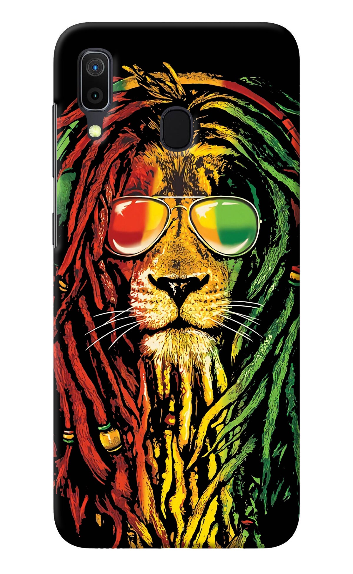 Rasta Lion Samsung A30 Back Cover