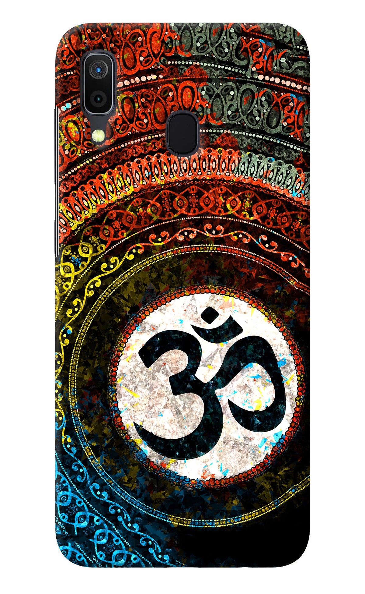 Om Cultural Samsung A30 Back Cover