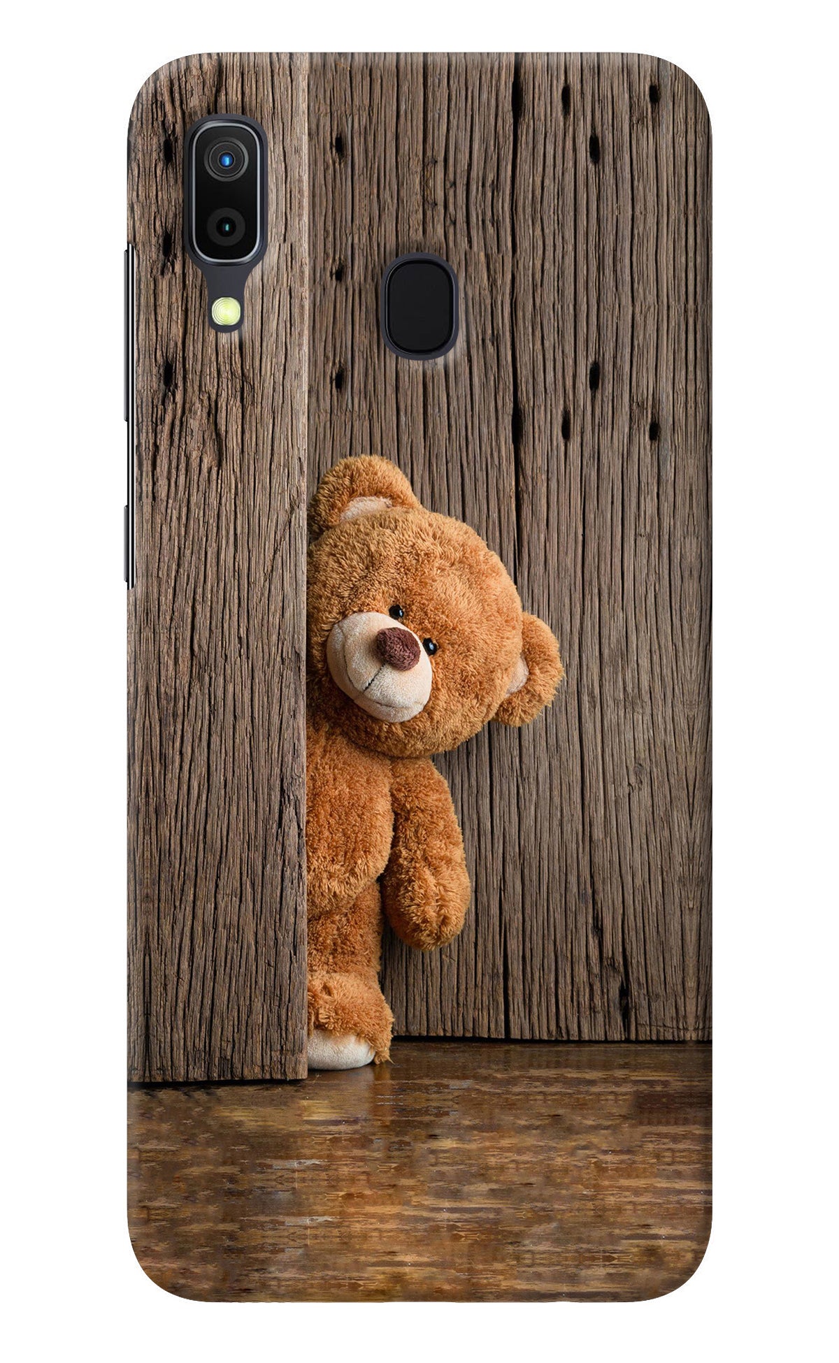 Teddy Wooden Samsung A30 Back Cover