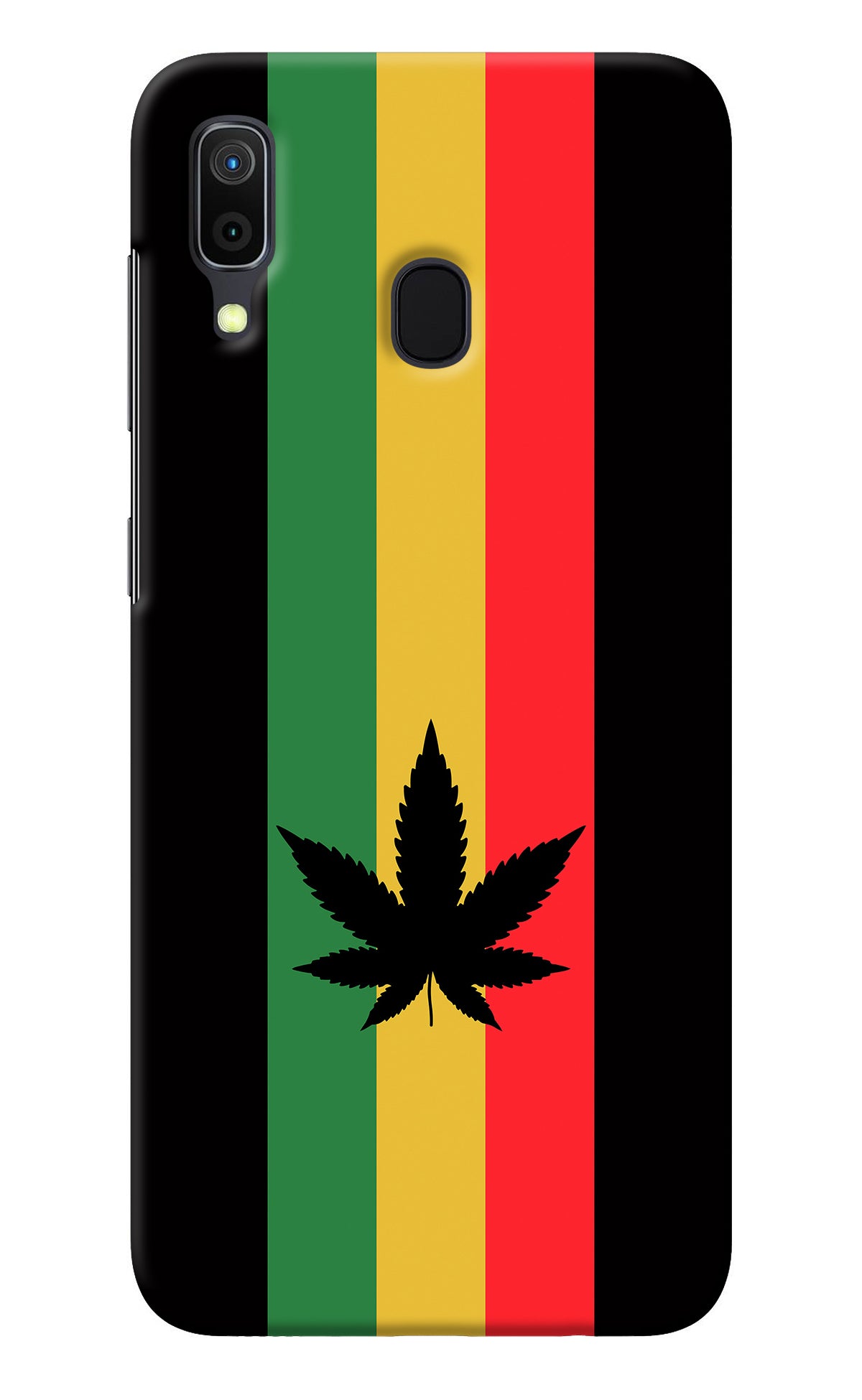 Weed Flag Samsung A30 Back Cover