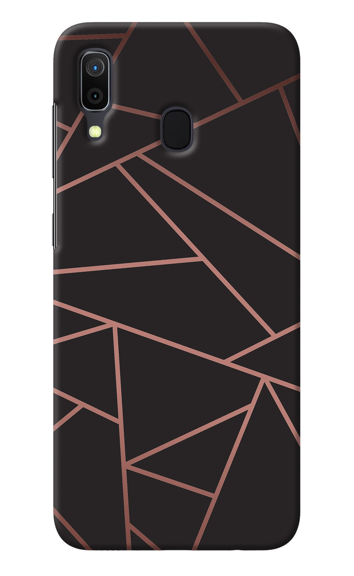 Geometric Pattern Samsung A30 Back Cover