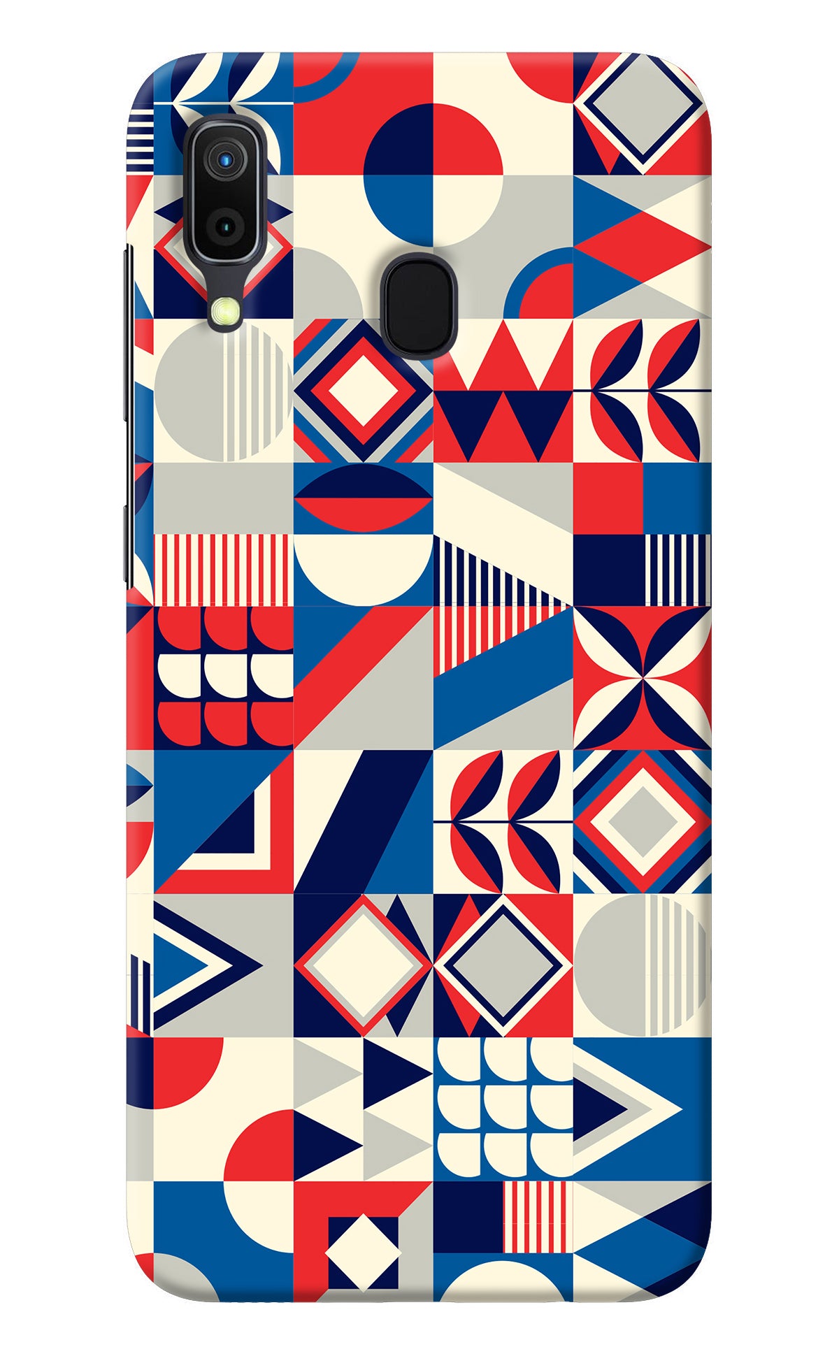 Colorful Pattern Samsung A30 Back Cover