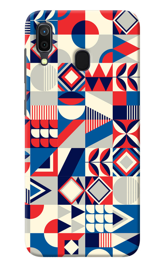 Colorful Pattern Samsung A30 Back Cover