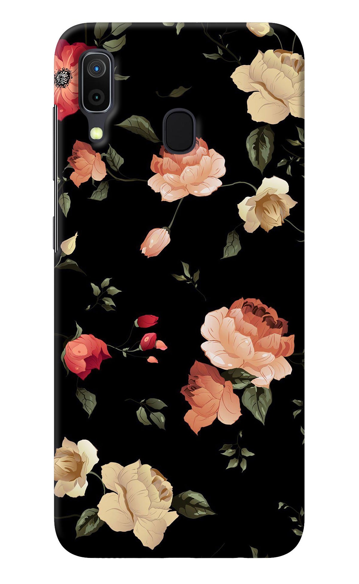 Flowers Samsung A30 Back Cover