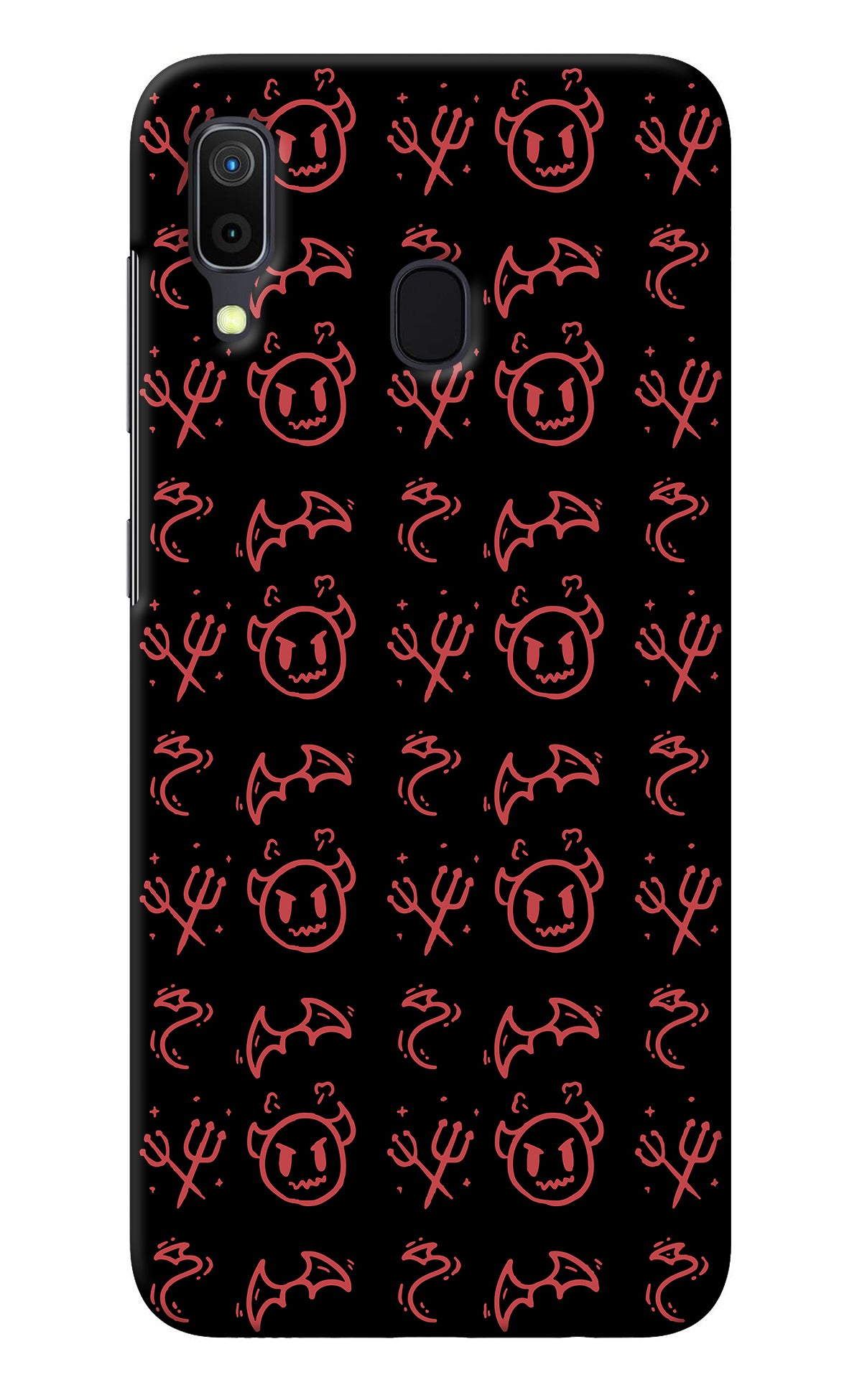 Devil Samsung A30 Back Cover