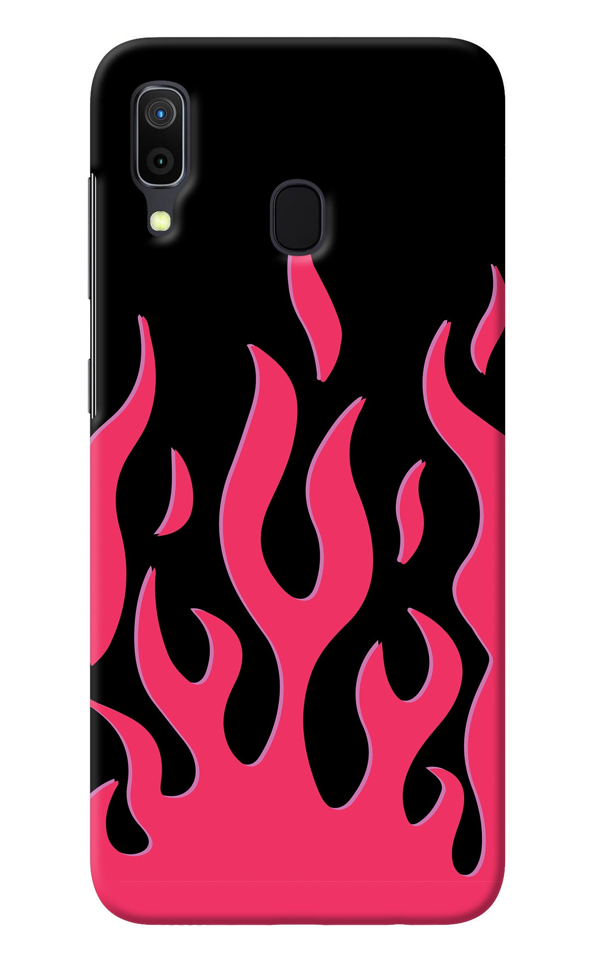 Fire Flames Samsung A30 Back Cover