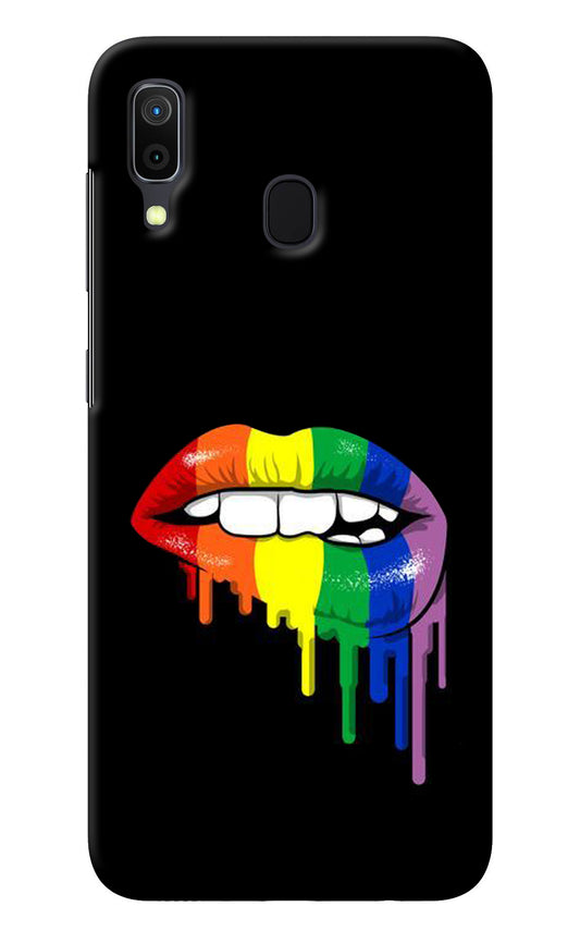 Lips Biting Samsung A30 Back Cover