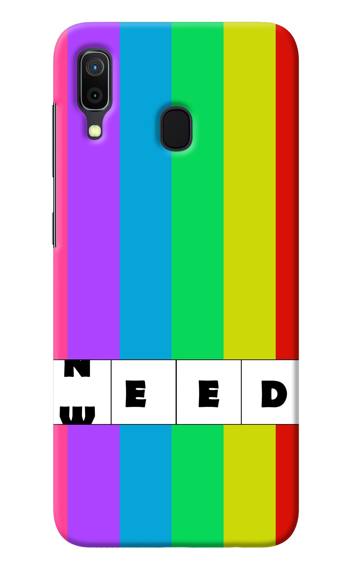 Need Weed Samsung A30 Back Cover