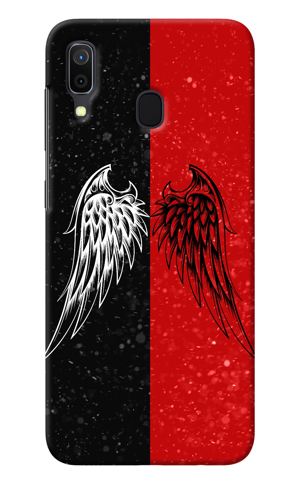 Wings Samsung A30 Back Cover