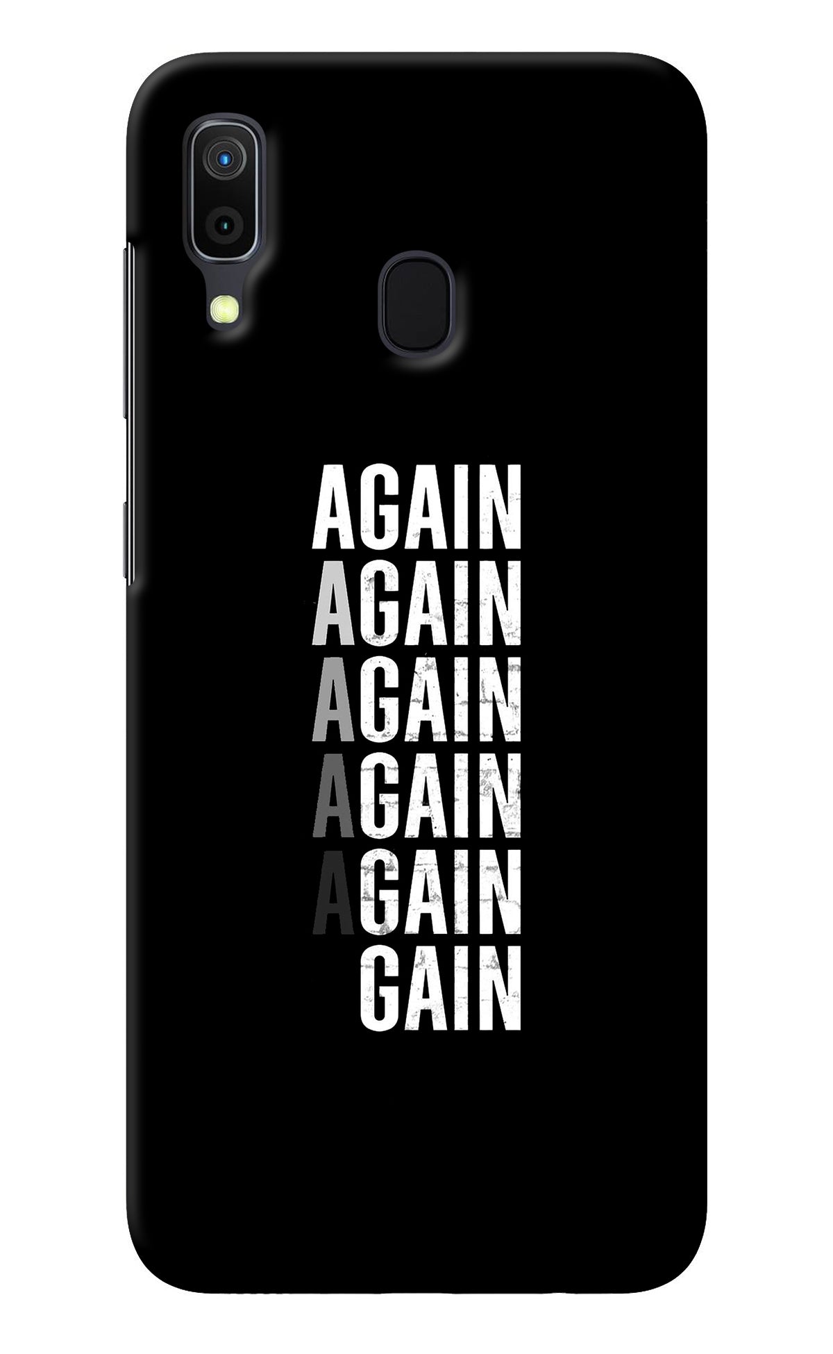 Again Again Gain Samsung A30 Back Cover