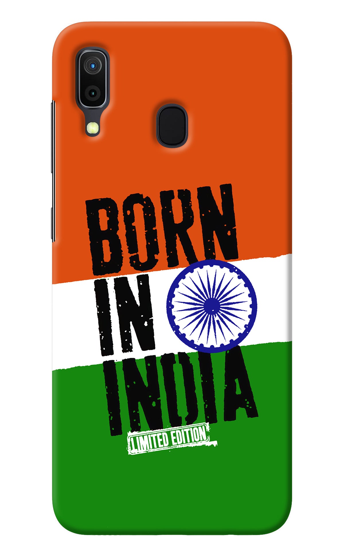 Born in India Samsung A30 Back Cover