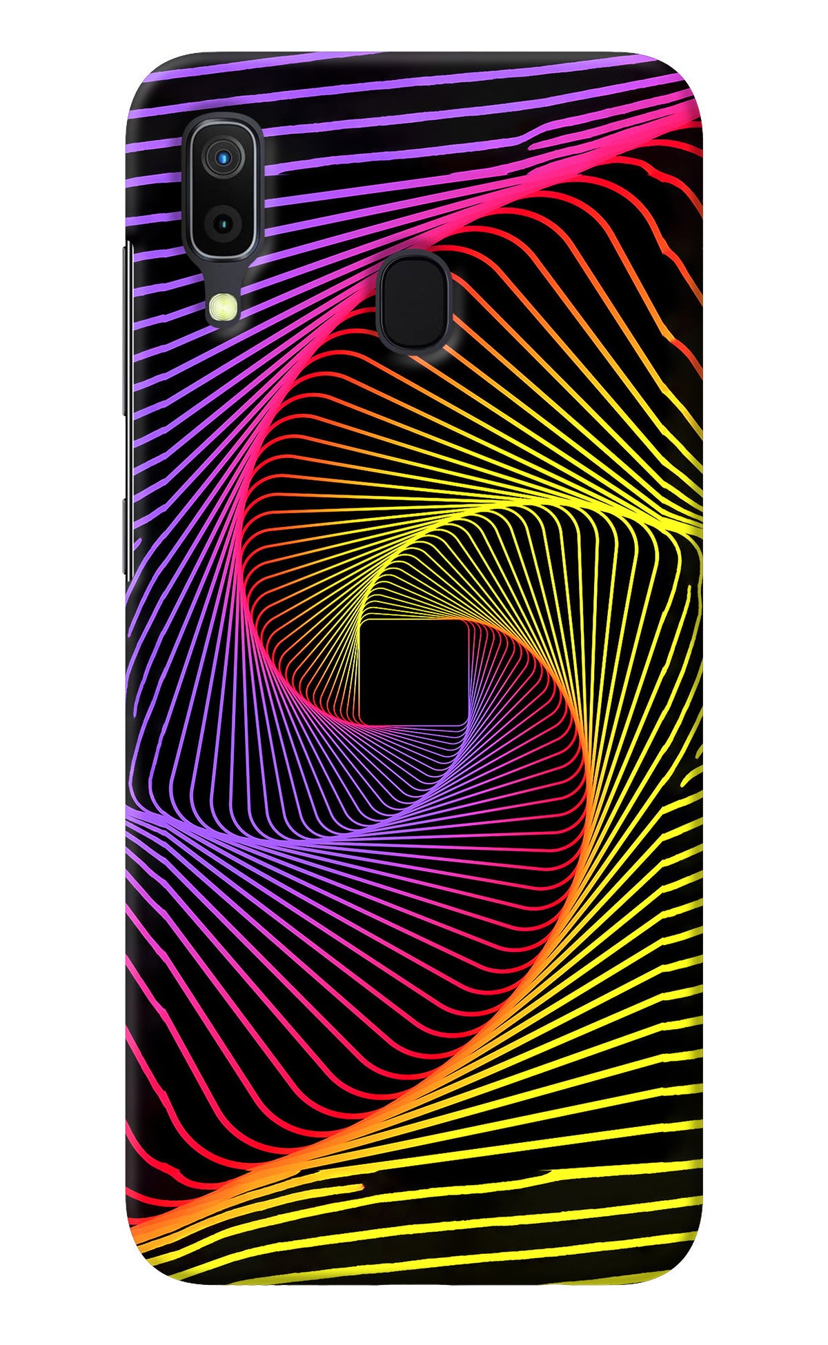 Colorful Strings Samsung A30 Back Cover