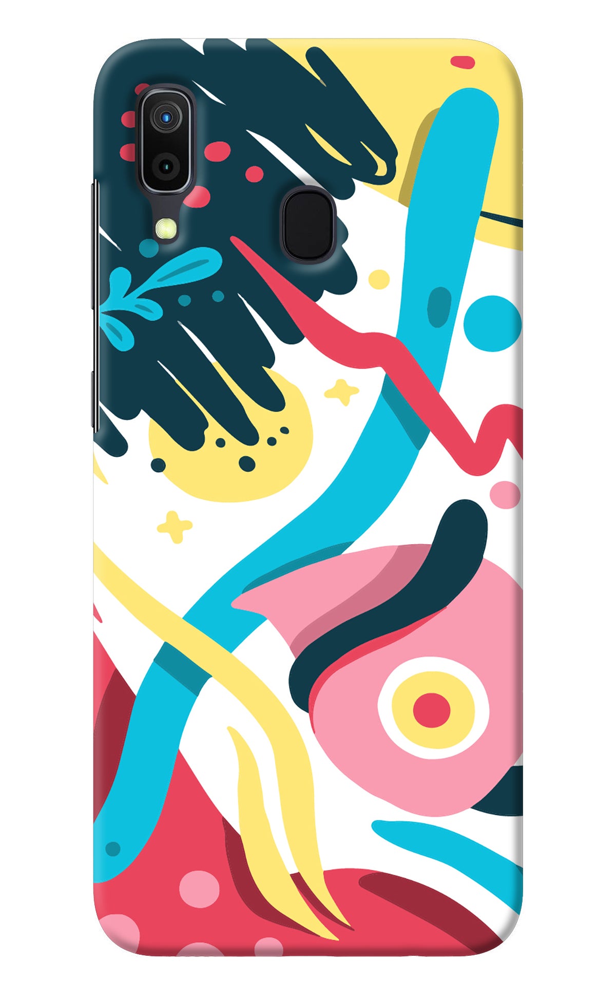 Trippy Samsung A30 Back Cover