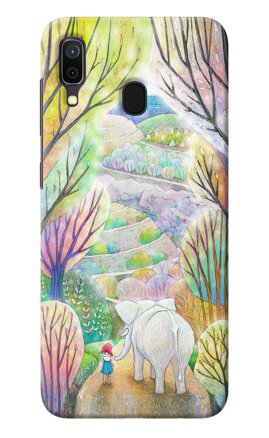 Nature Painting Samsung A30 Back Cover