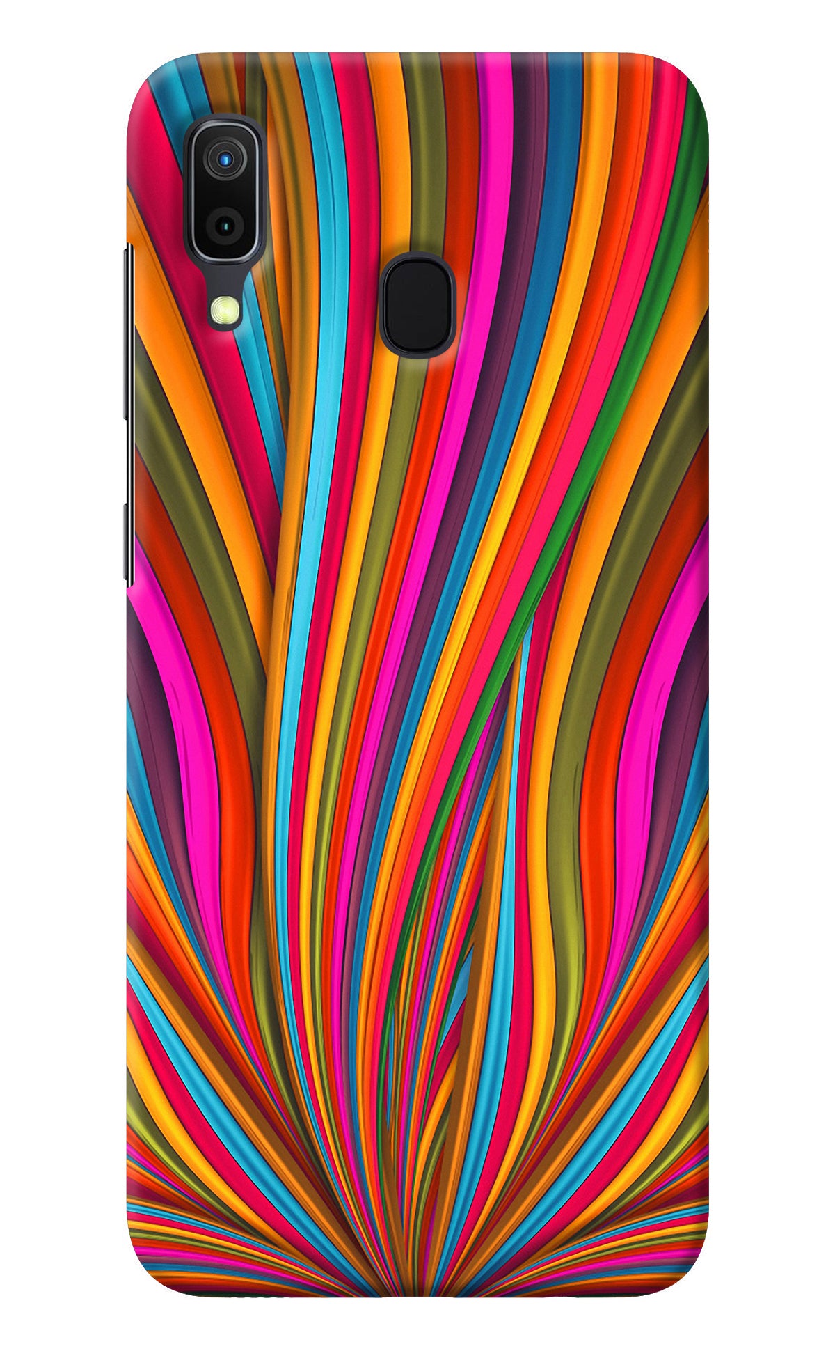 Trippy Wavy Samsung A30 Back Cover